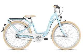 Двухколесный велосипед Puky для девочек, рама алюминий, 24'', 3 скорости, Skyride 24-3 Alu active