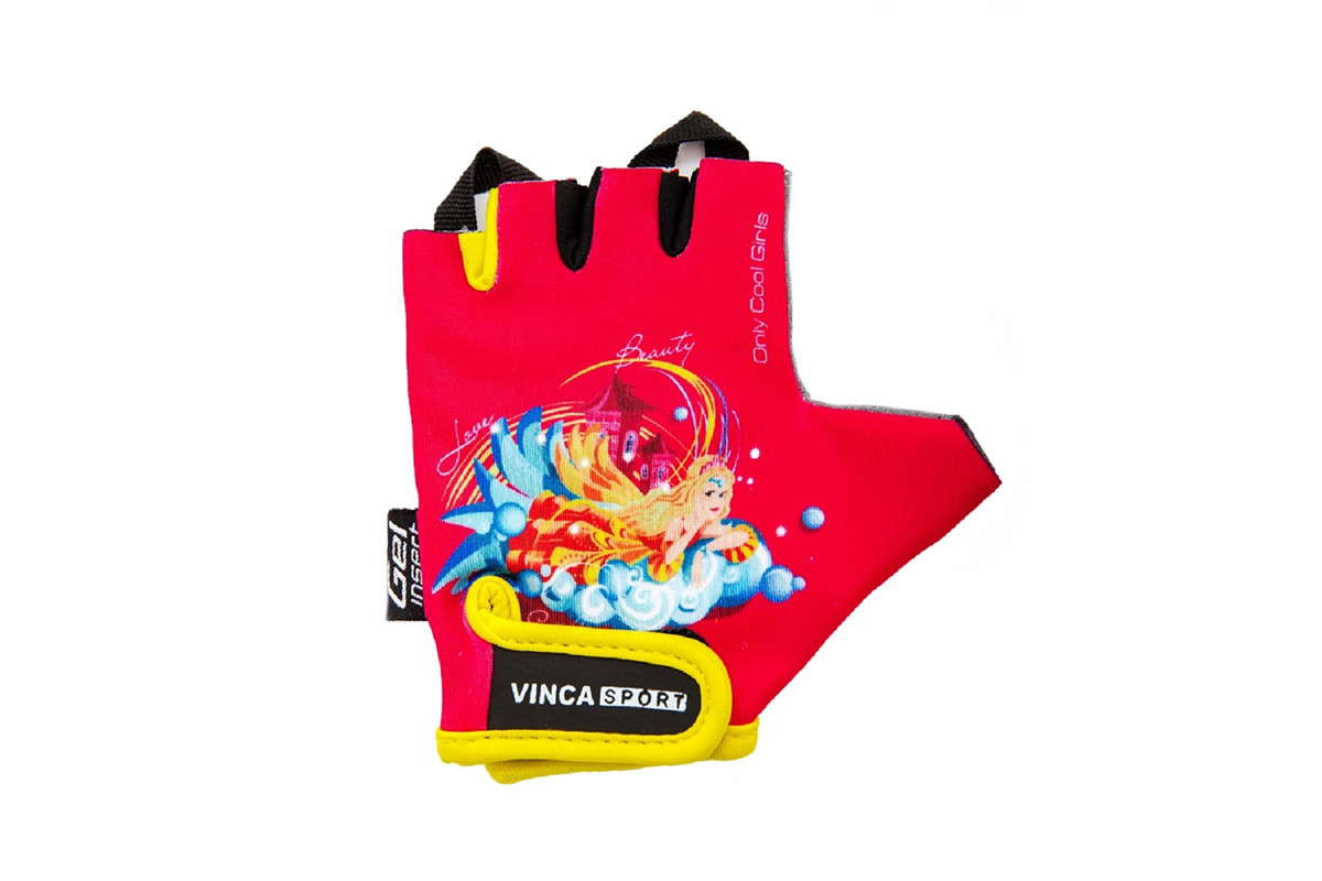 Перчатки велосипедные детские "Princess" - Vinca Sport