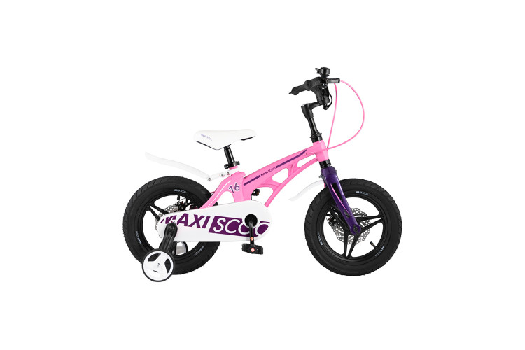 Велосипед "MAXISCOO", Серия "Cosmic" (2021), Делюкс, 16" Розовый матовый