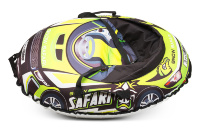 Надувные санки-тюбинг с сиденьем и ремнями Small Rider Snow Cars 3 Safari