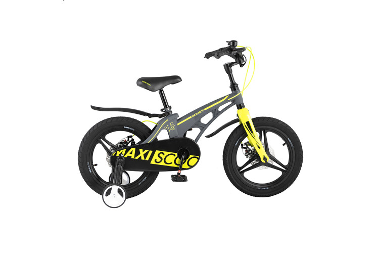 Велосипед "MAXISCOO", Серия "Cosmic" (2021), Делюкс, 16" Серый матовый