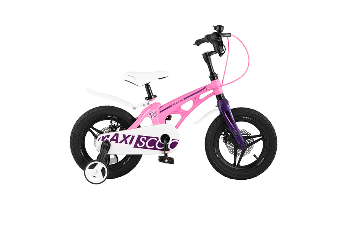 Велосипед "MAXISCOO", Серия "Cosmic" (2021), Делюкс, 18" Розовый матовый