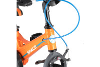 Велосипед "MAXISCOO", Серия "Space" (2021), Стандарт, 16" Оранжевый
